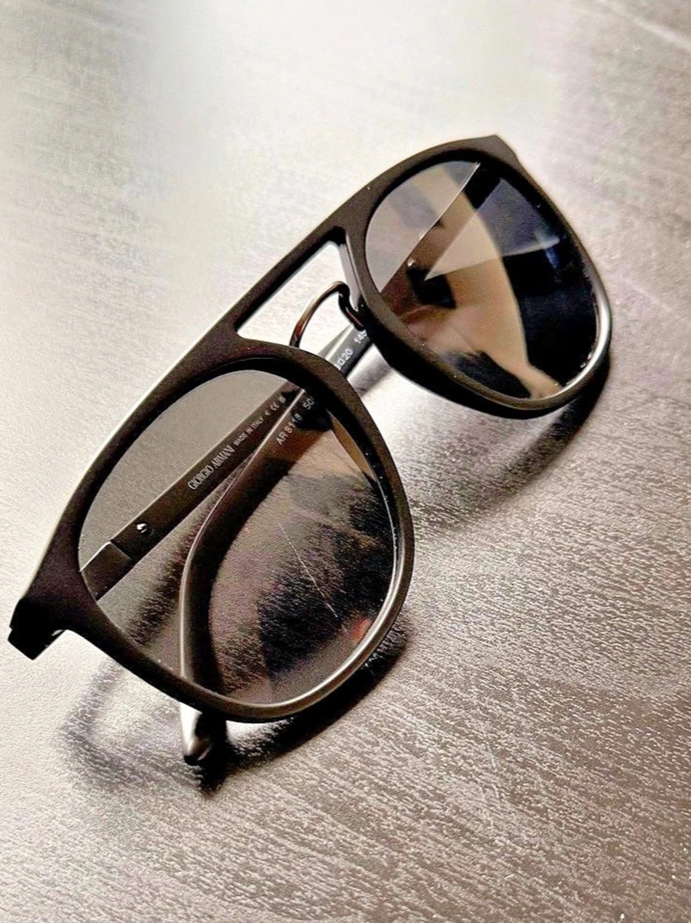 Giorgio Armani AR 8118 Black Sunglasses